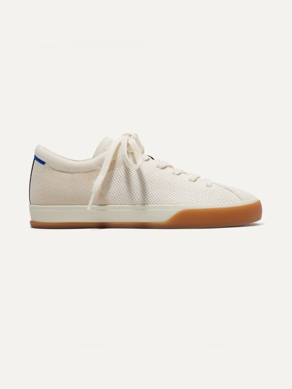 Rothy’s The Lace Up Sneaker Blonde Sz 8.5